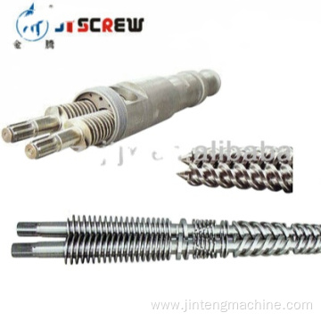 conical twin screw cylinder for Plastic Extrusion PIPE
